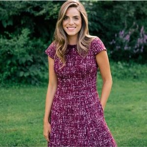 Gal Meets Glam Nell Tweed Dress EUC Size 4